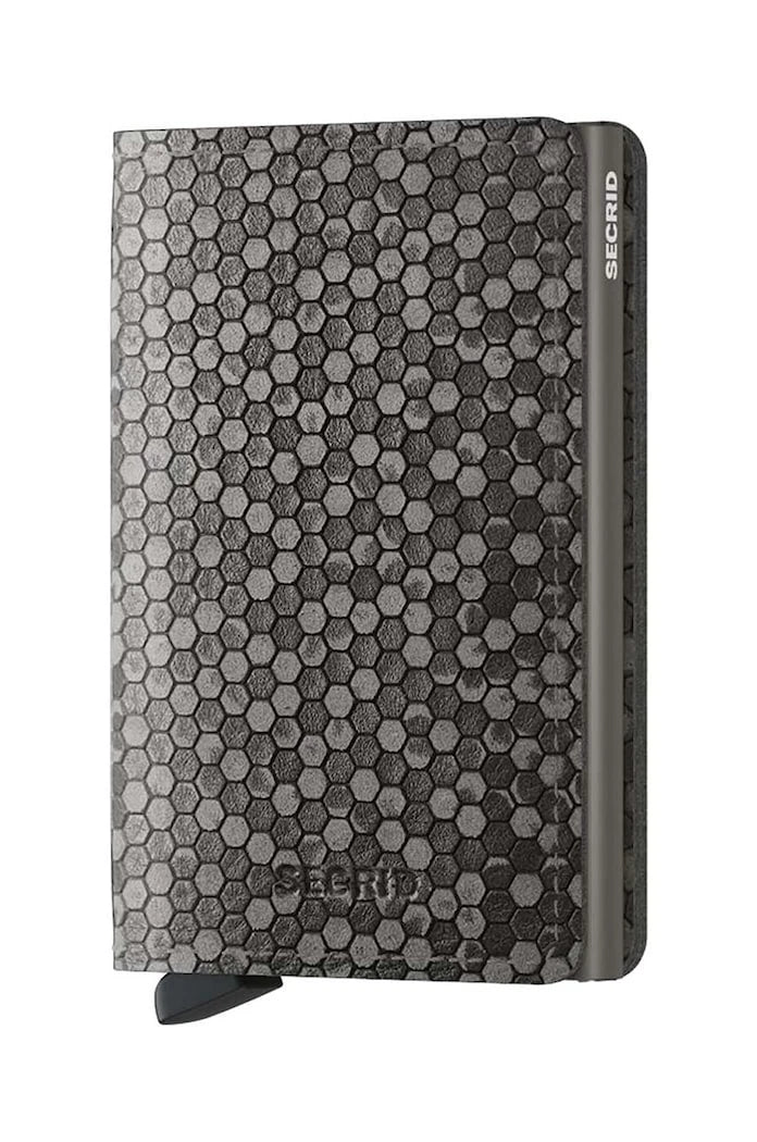 Secrid Slimwallet Hexagon Grey Cüzdan