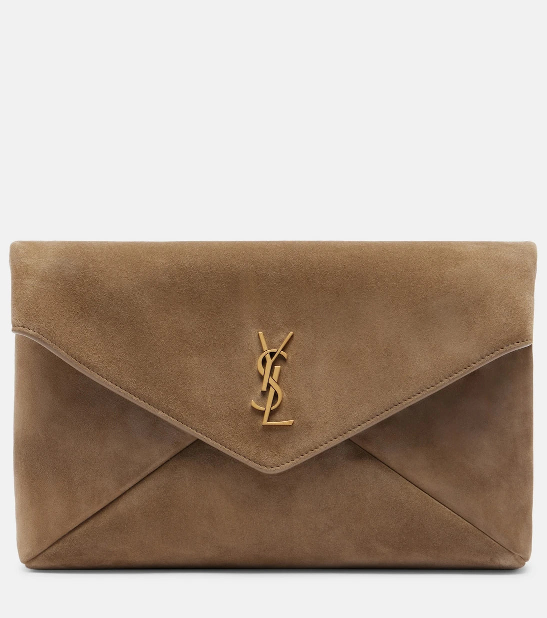 Saint Laurent - Cassandre suede pouch