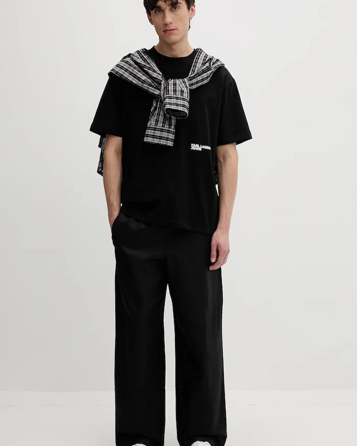 Karl Lagerfeld Jeans erkek pamuklu tişört