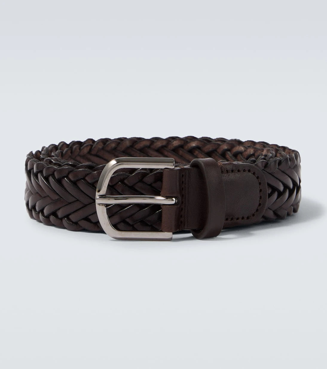 Giorgio Armani - Braided leather belt