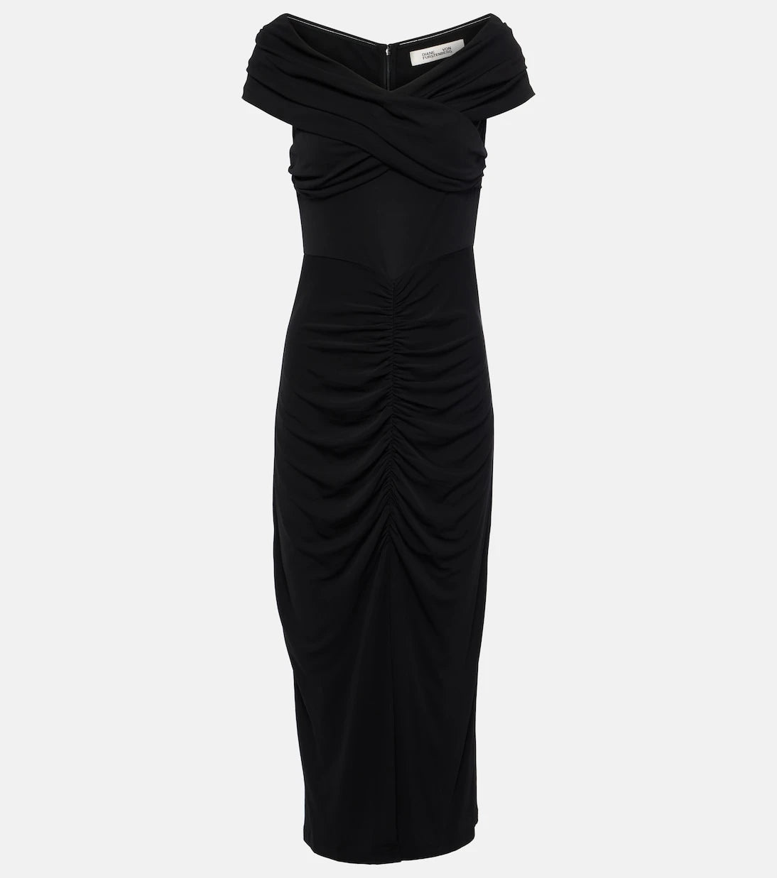 Diane von Furstenberg - Stephen ruched jersey midi dress