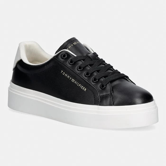 Tommy Hilfiger TH CHIC CUPSOLE PLATFORM маратонки дамски от кожа