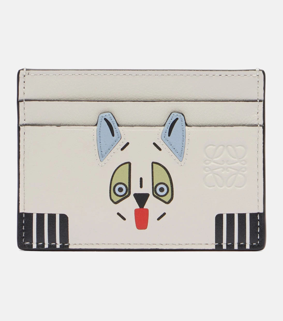 Loewe - x Louis Wain Cats leather card holder