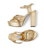 Gold Heloise 120 Platform Sandals
