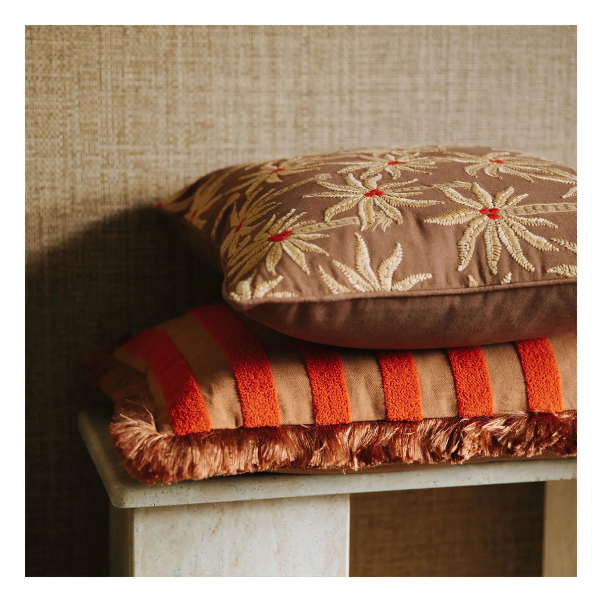 Palais - Jackie cushion cover | Coral