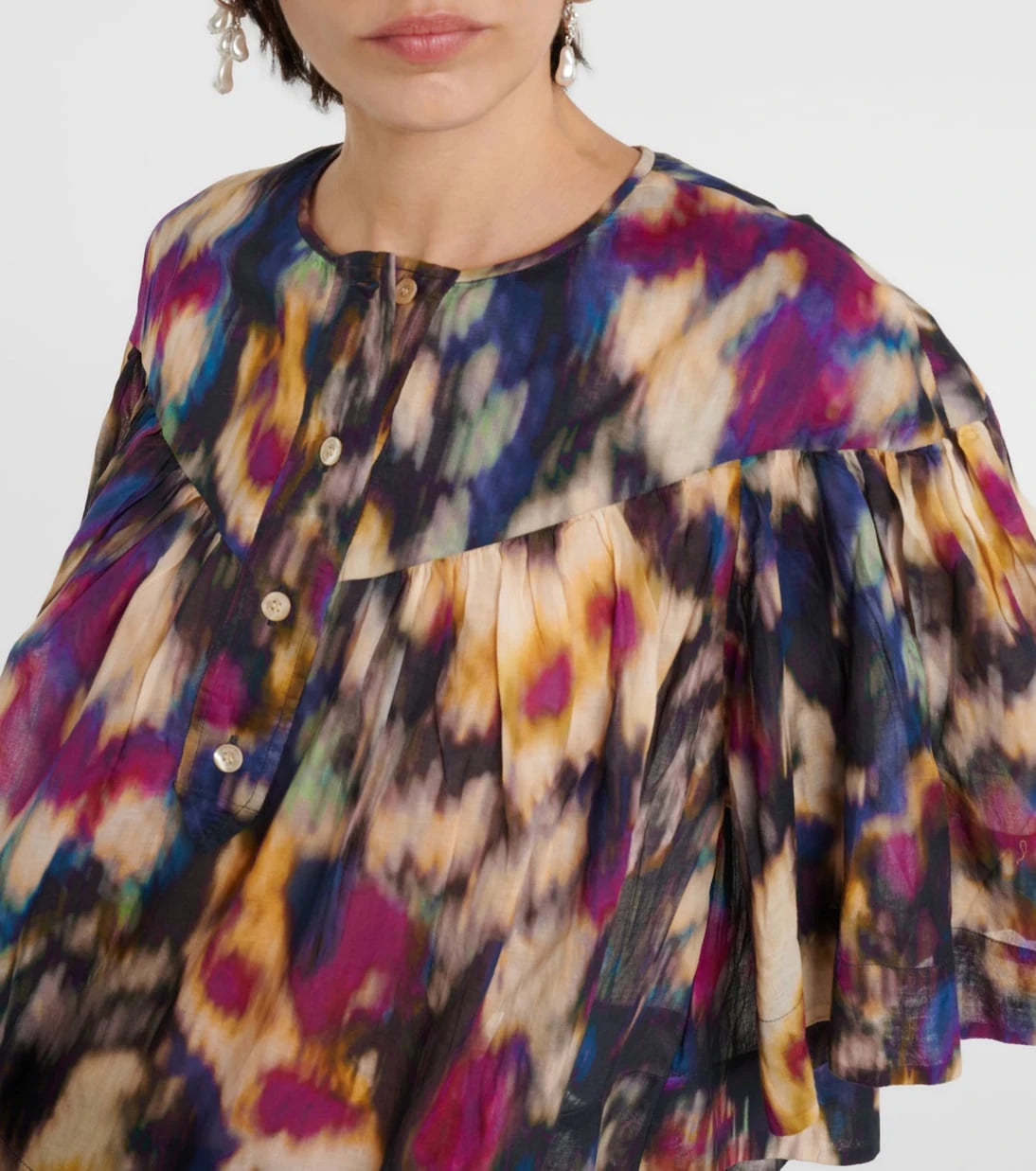 Marant Etoile - Miranda cotton blouse