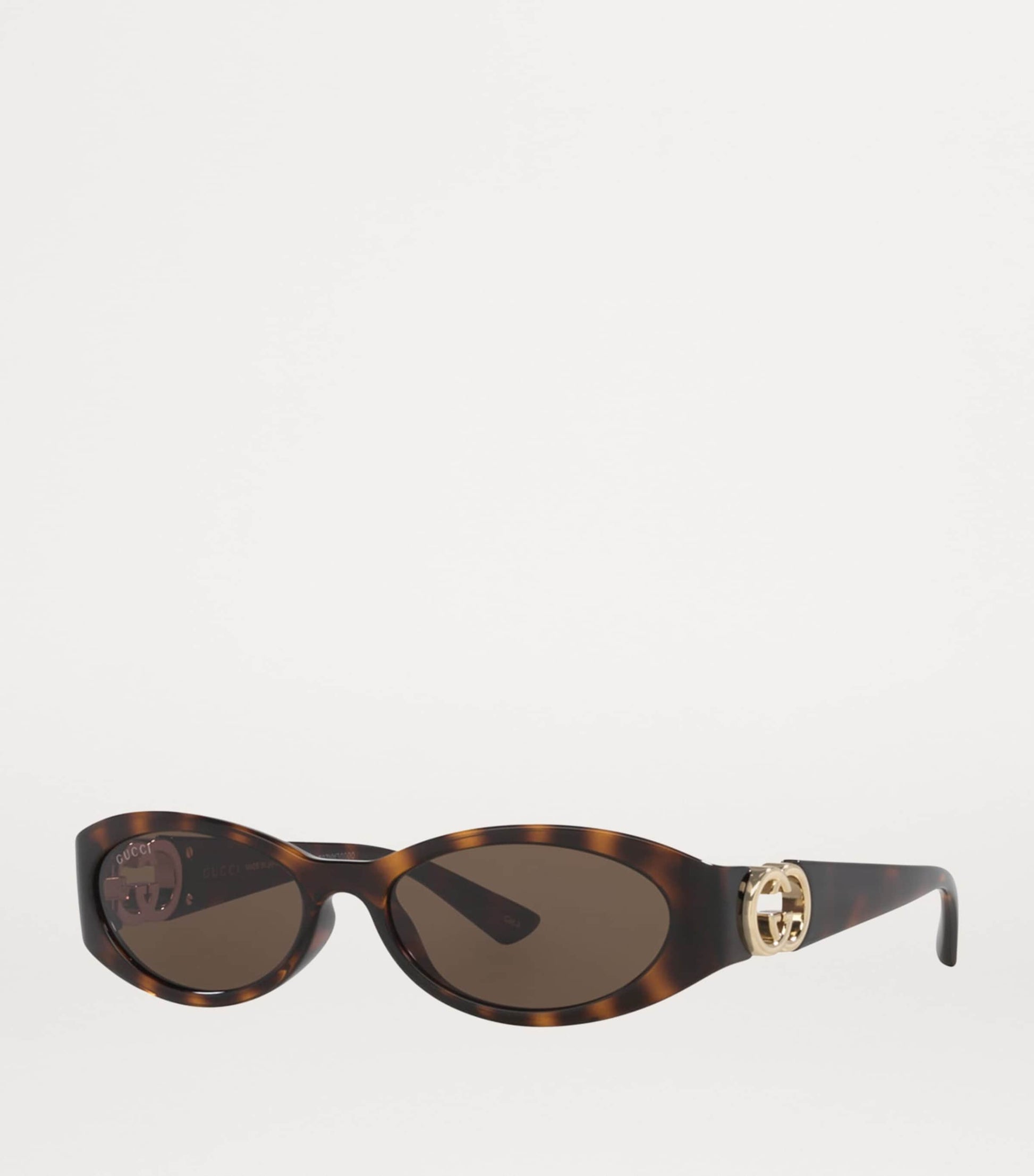 Brown Injected GG1660S Sunglasses