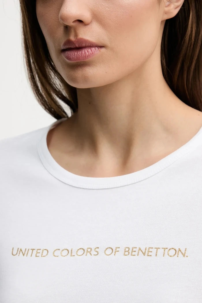 Памучна тениска United Colors of Benetton