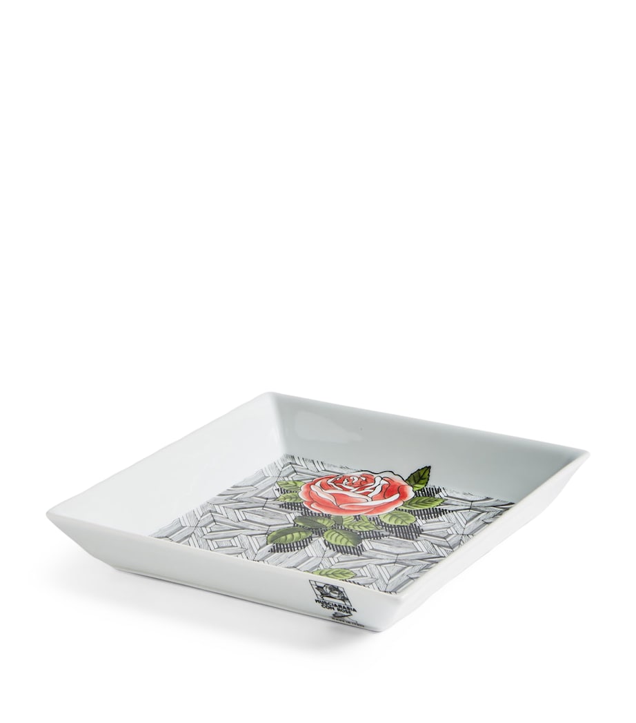 Square Musciarabia con Rose Plate (20cm x 20cm)
