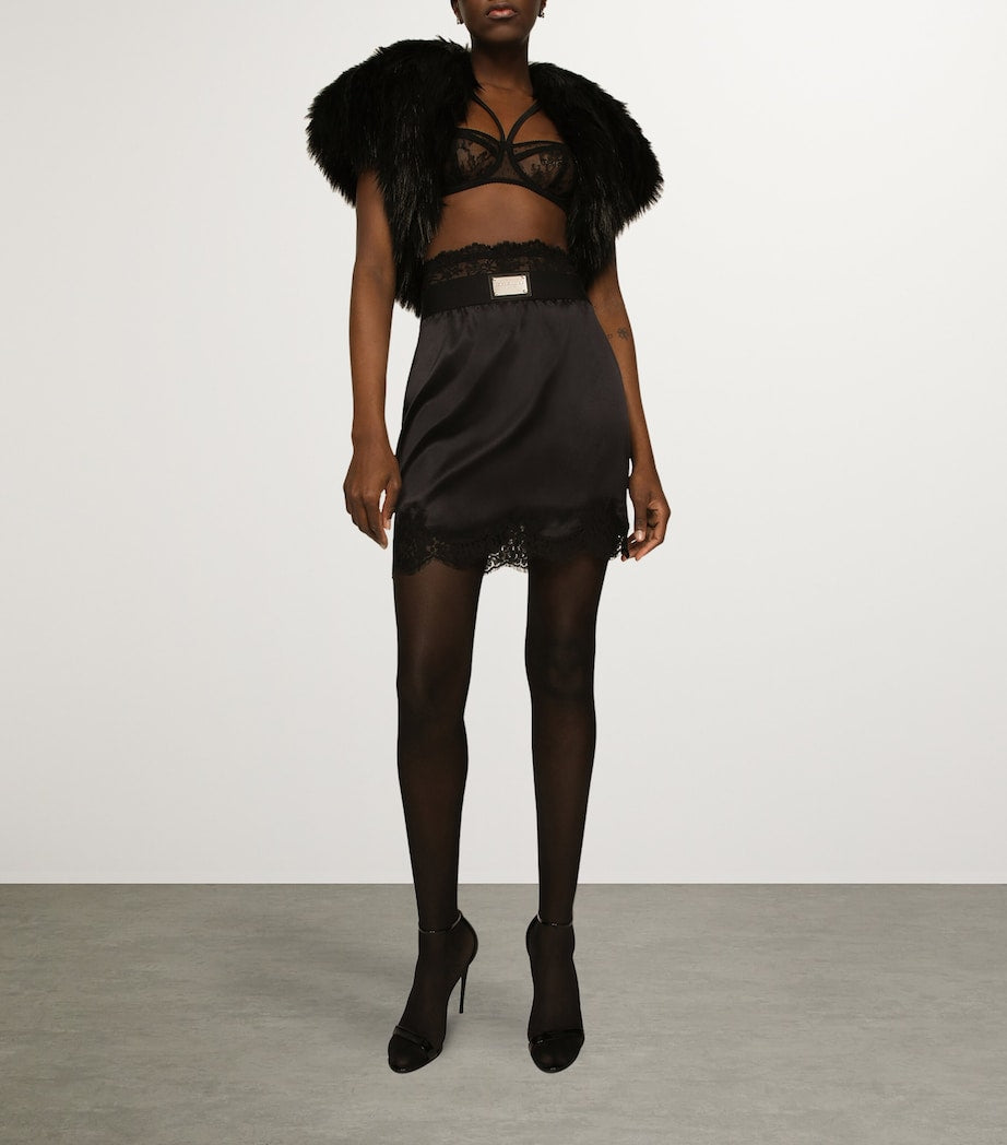 Dolce & Gabbana Multi Lace Balconette Bra