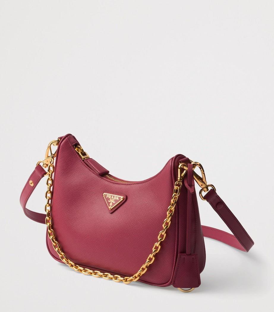 Prada Mini Saffiano Leather Re-Edition Shoulder Bag