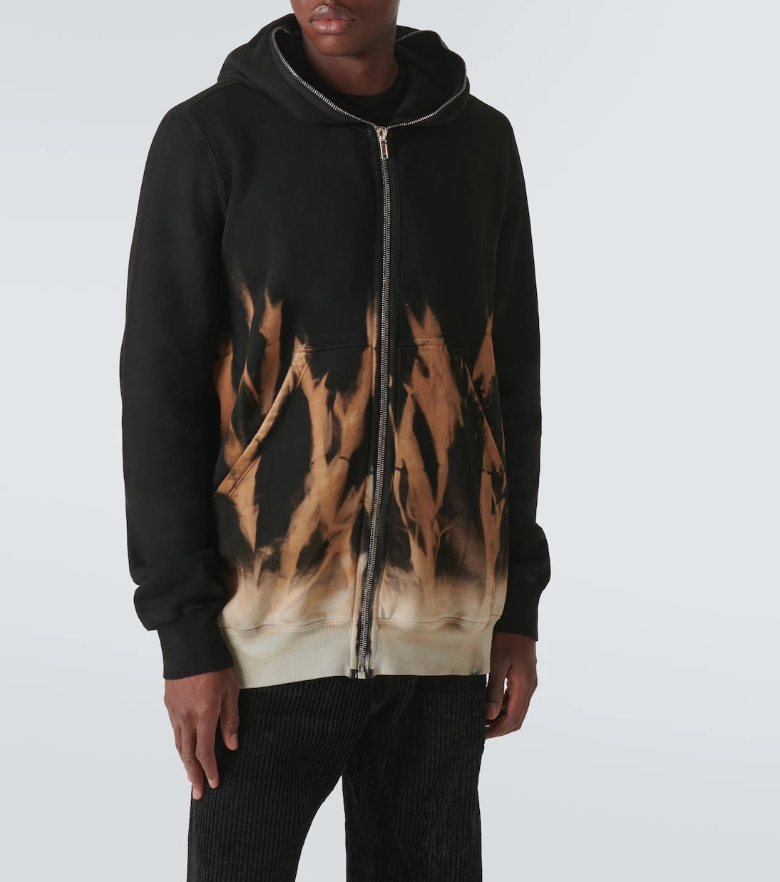 Rick Owens - Jumbo Gimp cotton hoodie