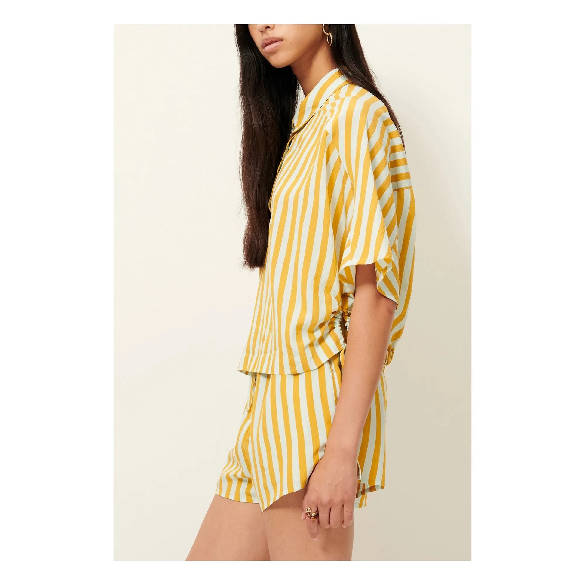Sessùn - Short Stripes Agde | Yellow