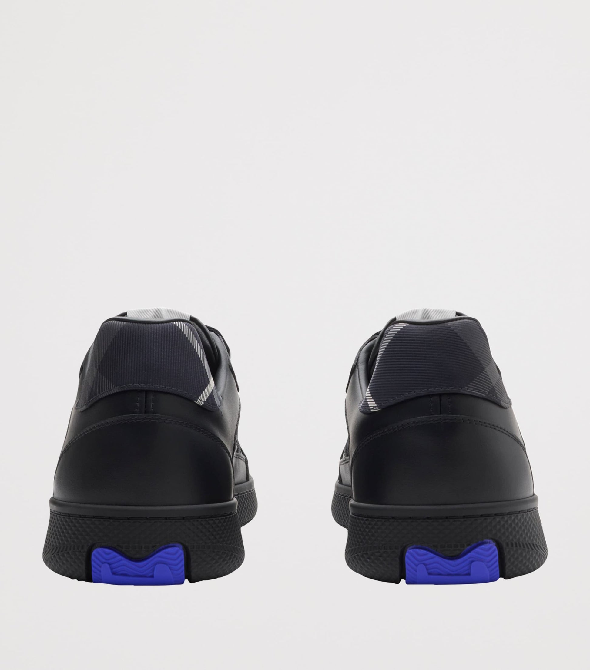 Leather Check Terrace Sneakers