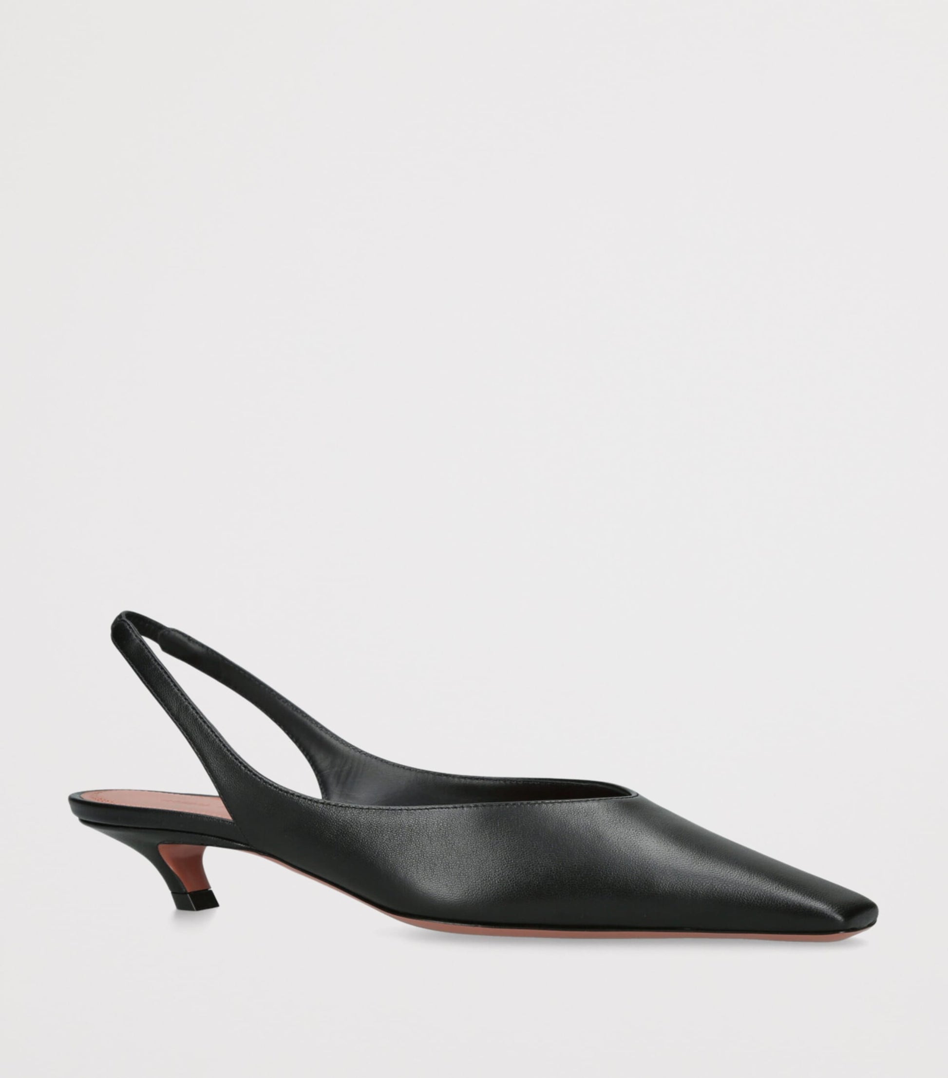 Leather Jamie Slingback Pumps 25