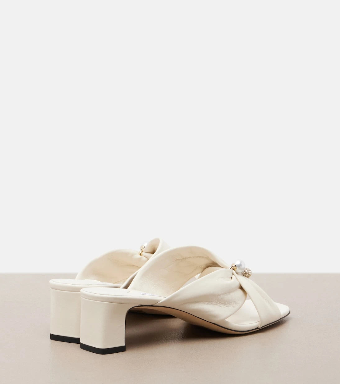Jimmy Choo - Rafi embellished leather mules