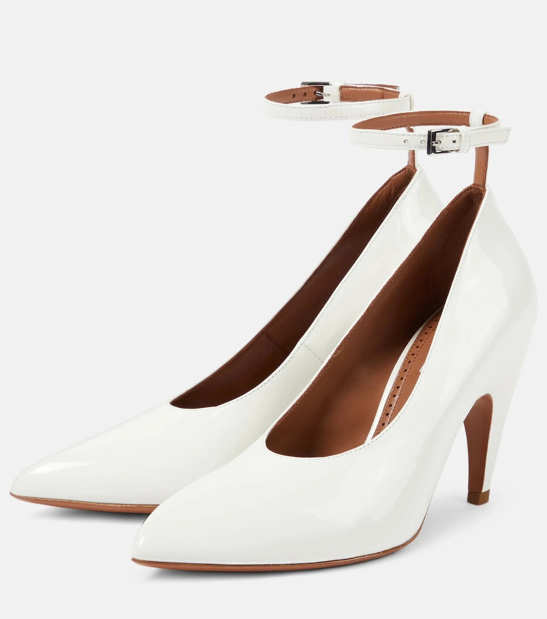 Alaïa - Shark patent leather pumps