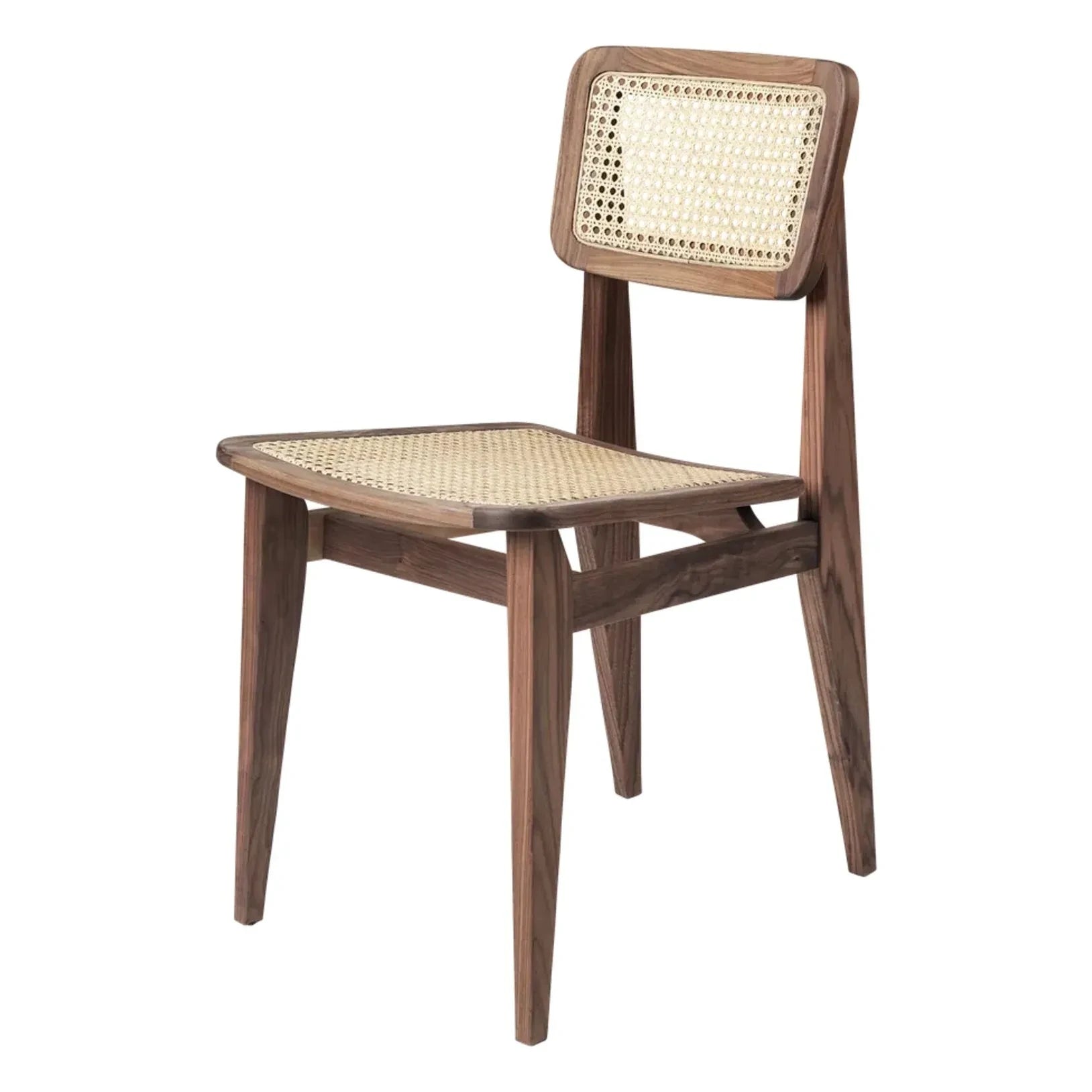 Gubi - C-Chair, Marcel Gascoin | Walnut