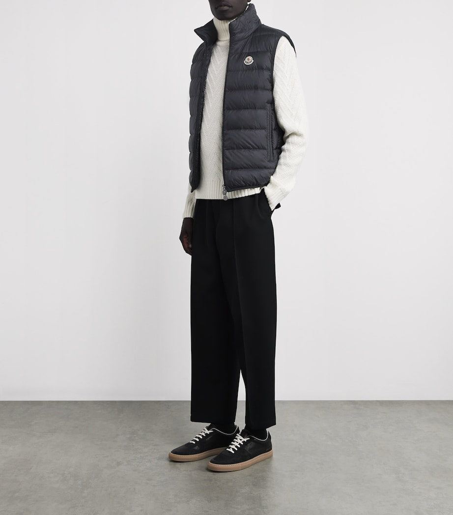 Moncler Black Down Rocoque Gilet