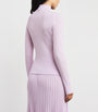 arch 4 Purple Cashmere High-Neck Ariana Top