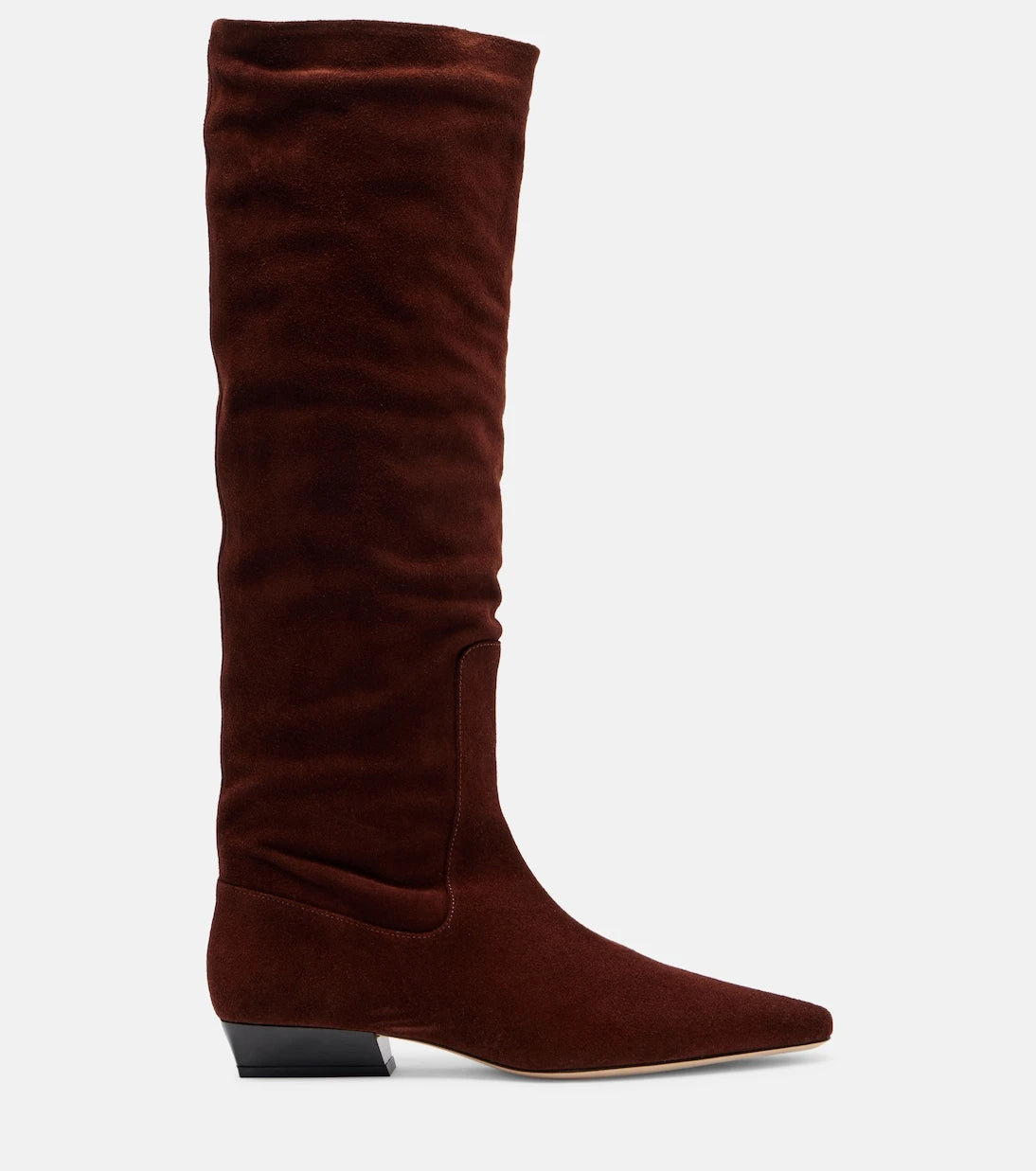 Staud - Wally suede knee-high boots
