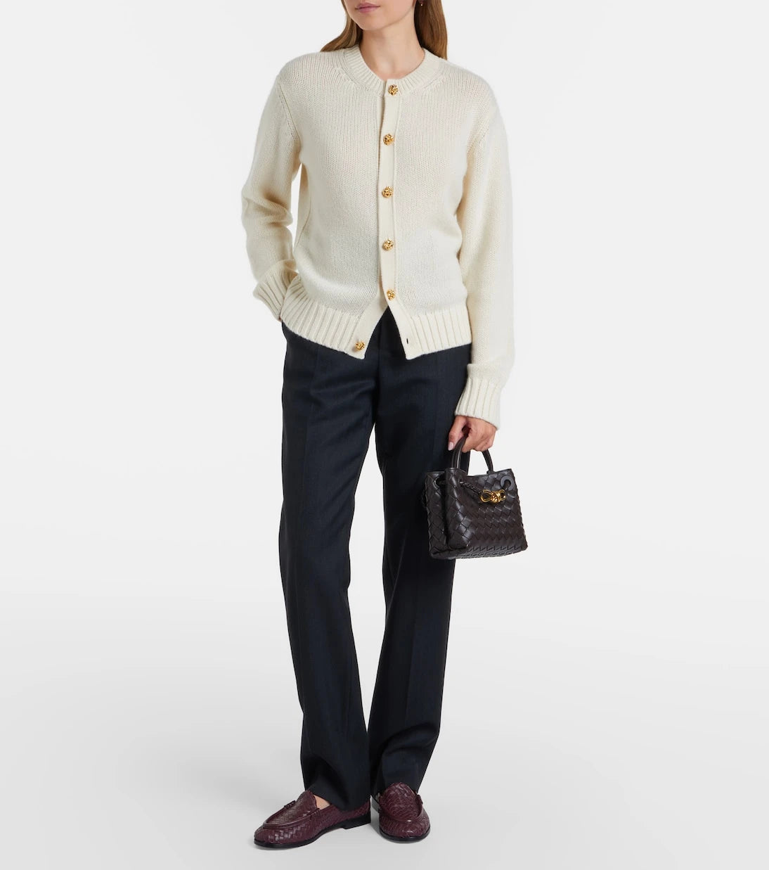 Bottega Veneta - Knot cashmere cardigan