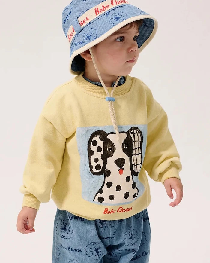 Bobo Choses Van Dog Bebek Pamuklu Sweatshirt