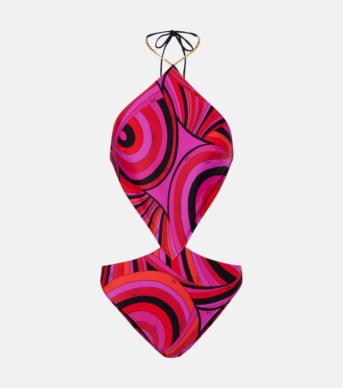 Pucci - Iride cutout swimsuit