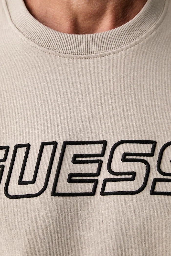 Guess pamuklu erkek sweatshirt ARLO