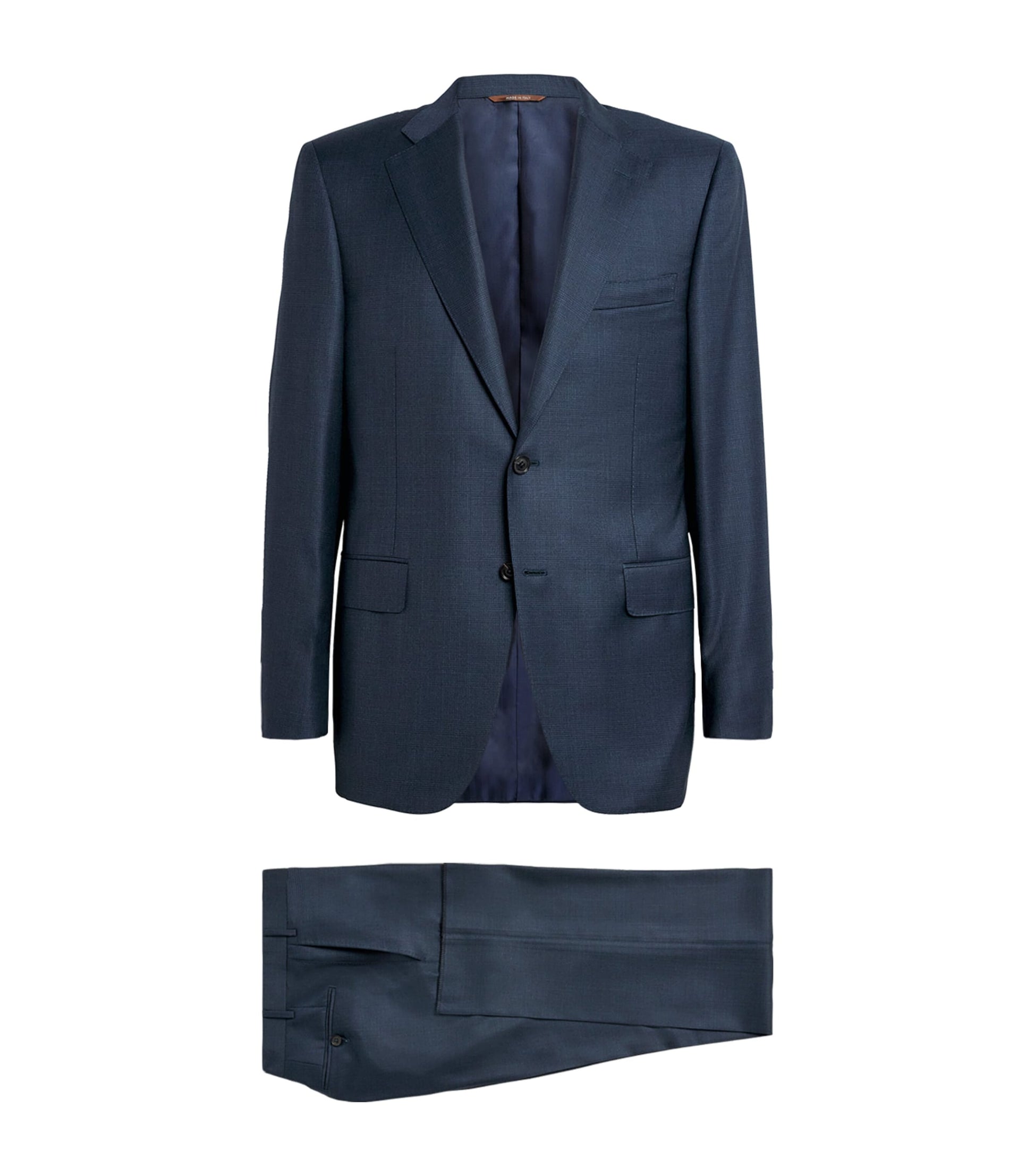 Canali Wool Check 2-Piece Suit