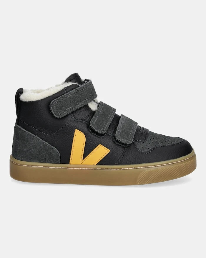 Детски кожени маратонки Veja Small V-10 Mid Winter