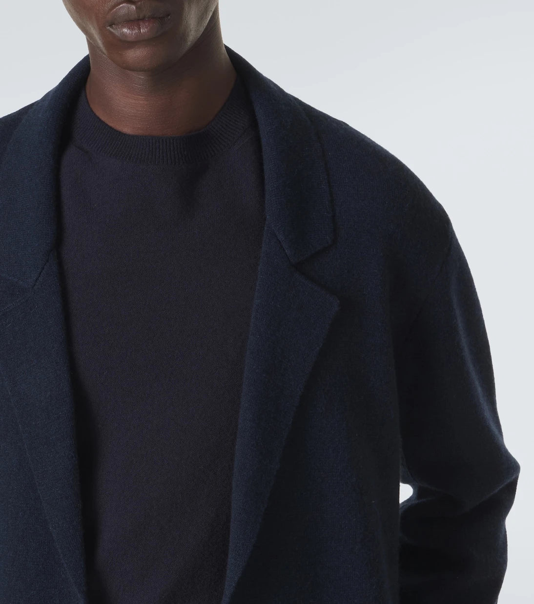 God's True Cashmere - Cashmere blazer with amethyst