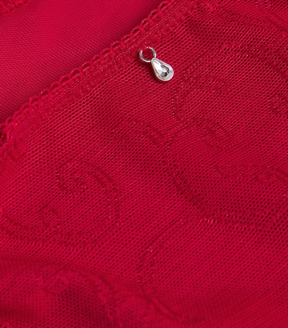 Fantasie Red Portia Brazilian Briefs