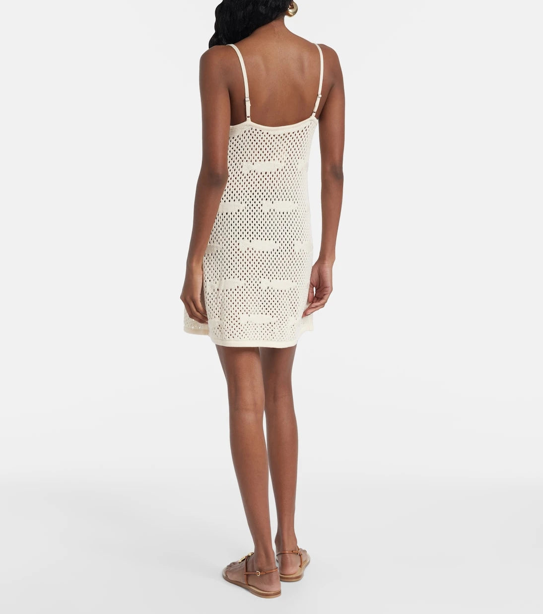 Staud - Rio crochet cotton beach dress