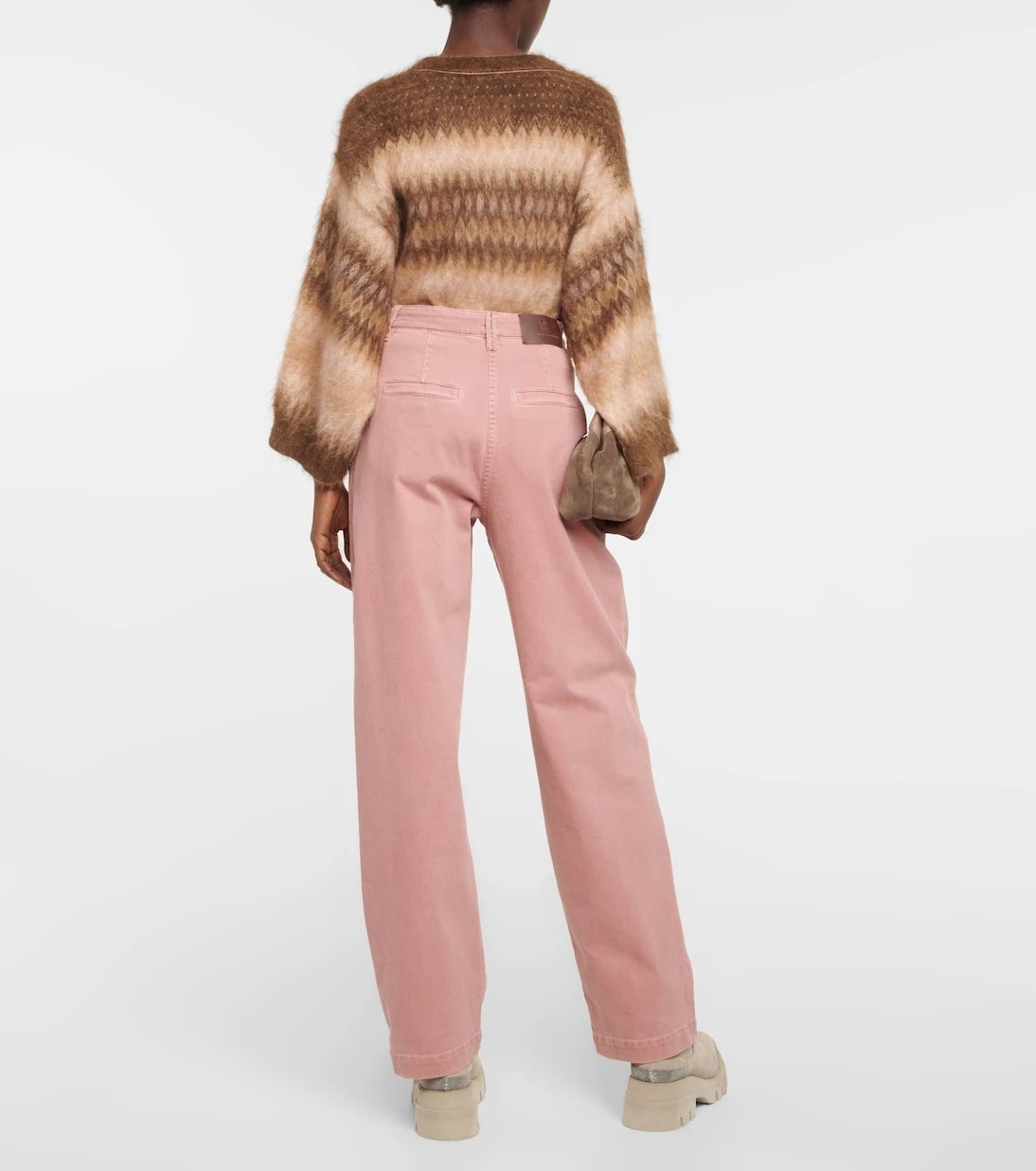 Brunello Cucinelli - High-rise straight jeans