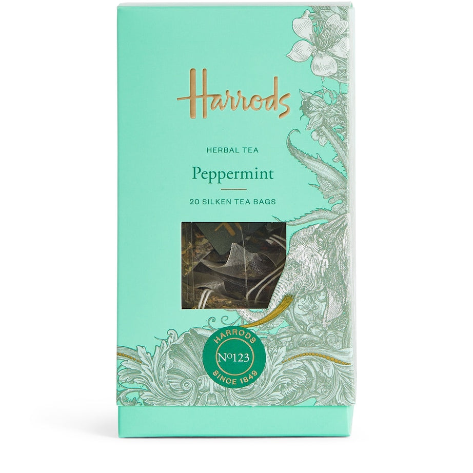 Harrods No. 123 Peppermint Herbal Tea (20 Tea Bags)