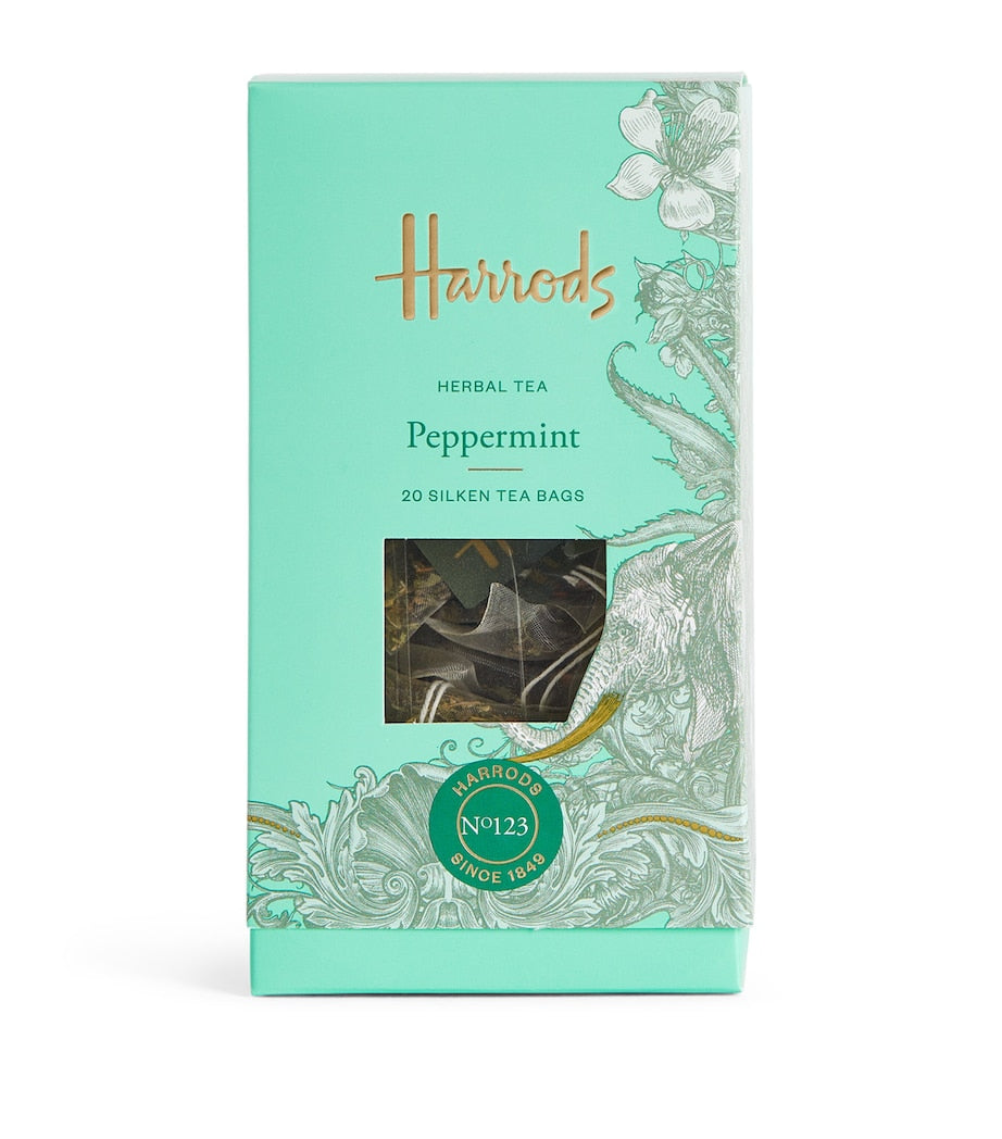 Harrods No. 123 Peppermint Herbal Tea (20 Tea Bags)
