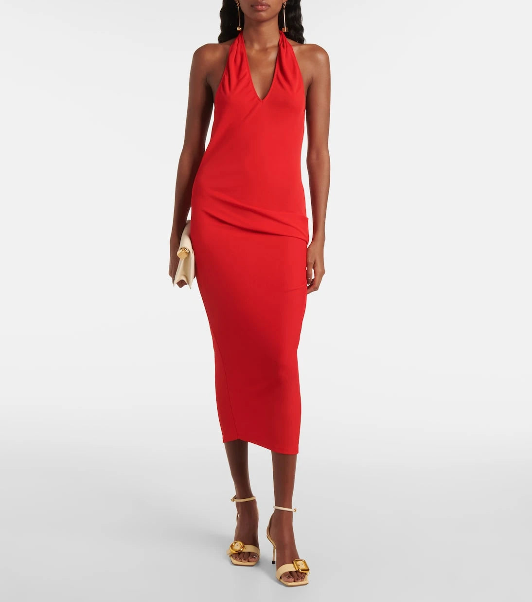 Jacquemus - La Robe Pasadena midi elbise