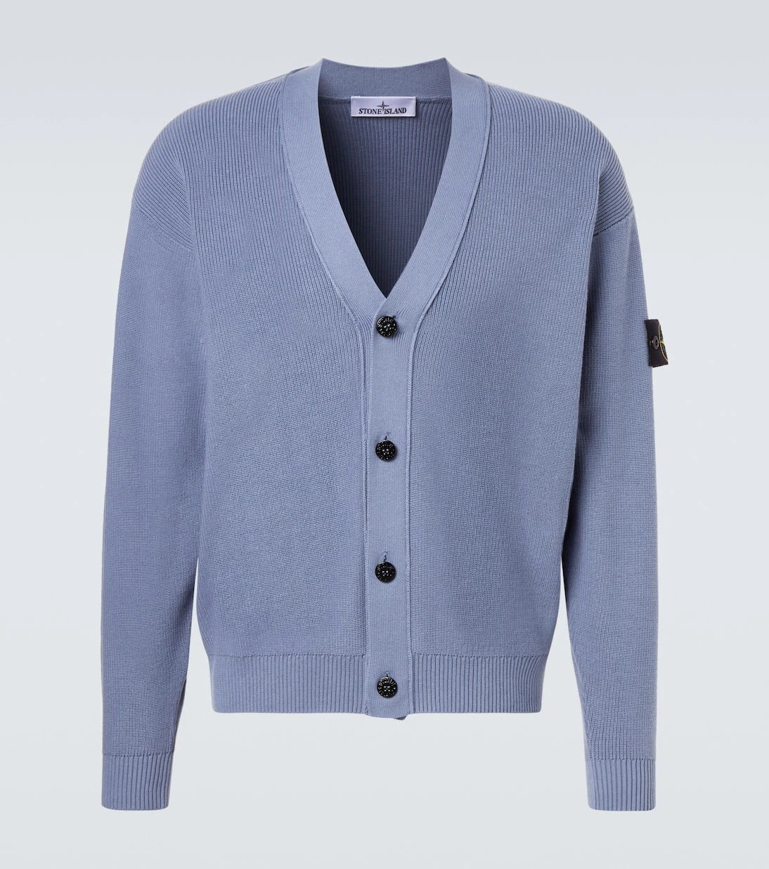 Stone Island - Compass cotton cardigan