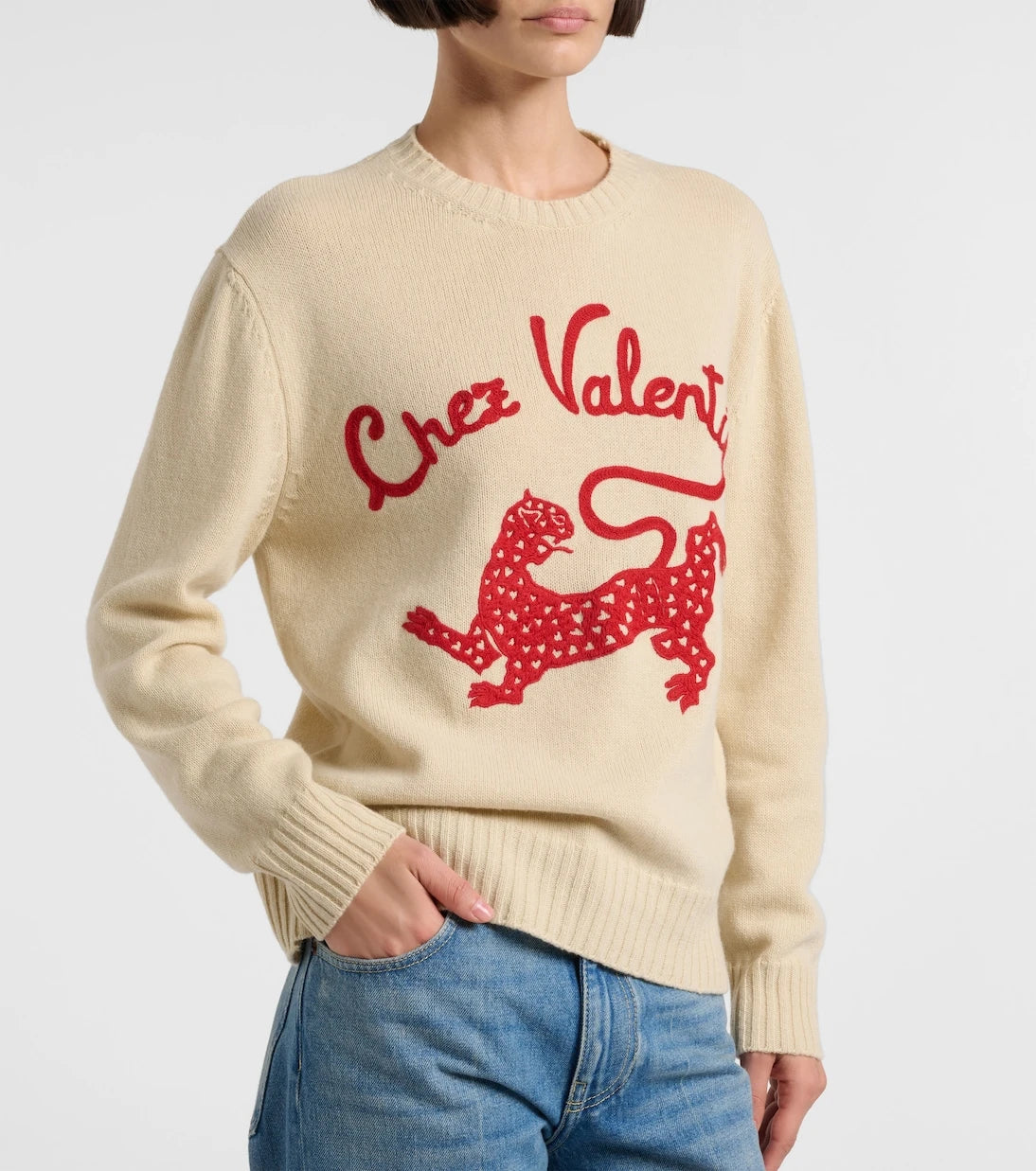 Valentino - Chez Valentino virgin wool sweater