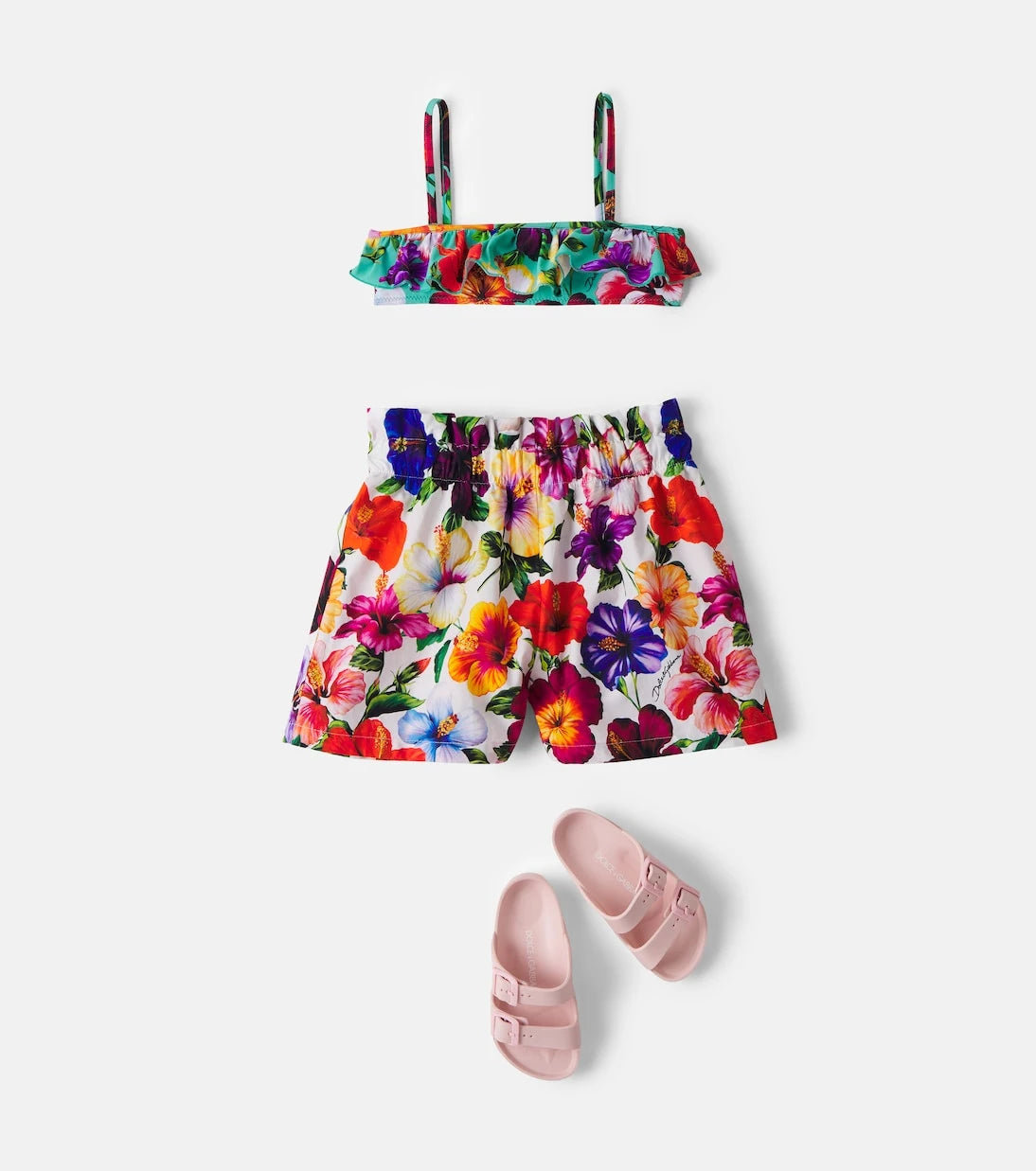 Dolce&Gabbana Kids - بكيني بنقشة الزهور