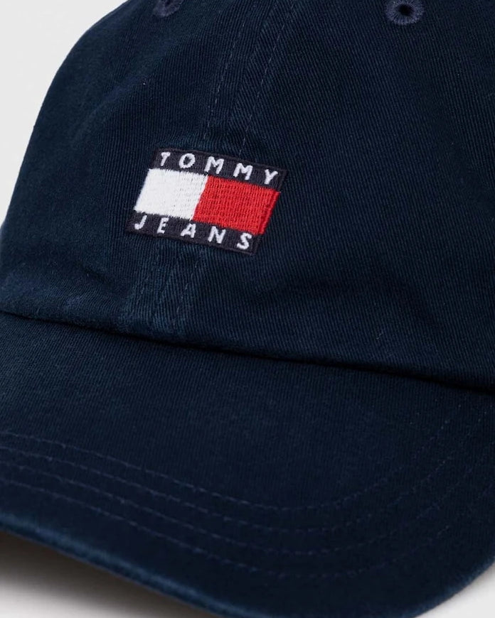 Памучна шапка с козирка Tommy Jeans