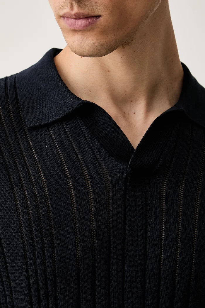 Karl Lagerfeld pamuklu erkek polo tişört