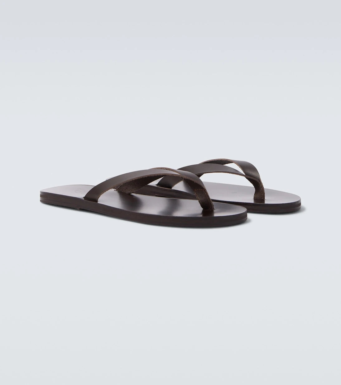 Ancient Greek Sandals - Solon leather thong sandals