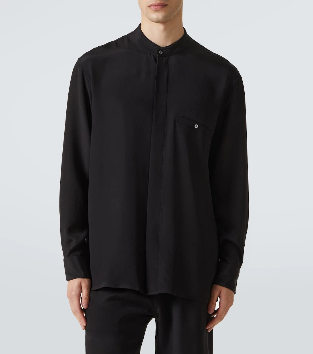 Saman Amel - Silk shirt jacket