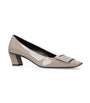 Roger Vivier Brown Decolleté Belle Vivier Pumps 45