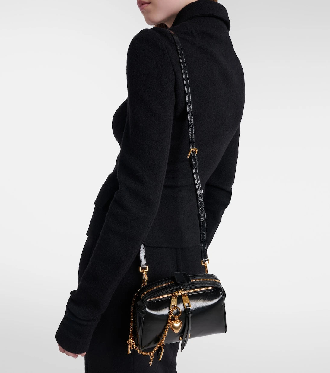 Dolce&Gabbana - Vittoria Small leather top-handle bag