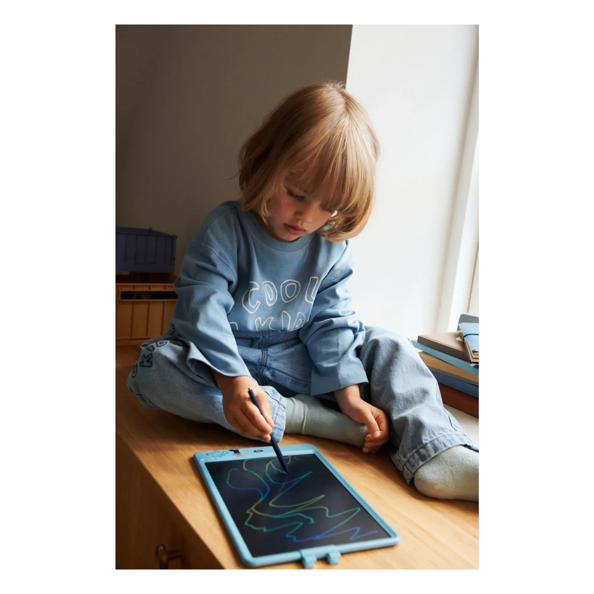 Liewood - Zora magic slate | Tiger/Beach blue