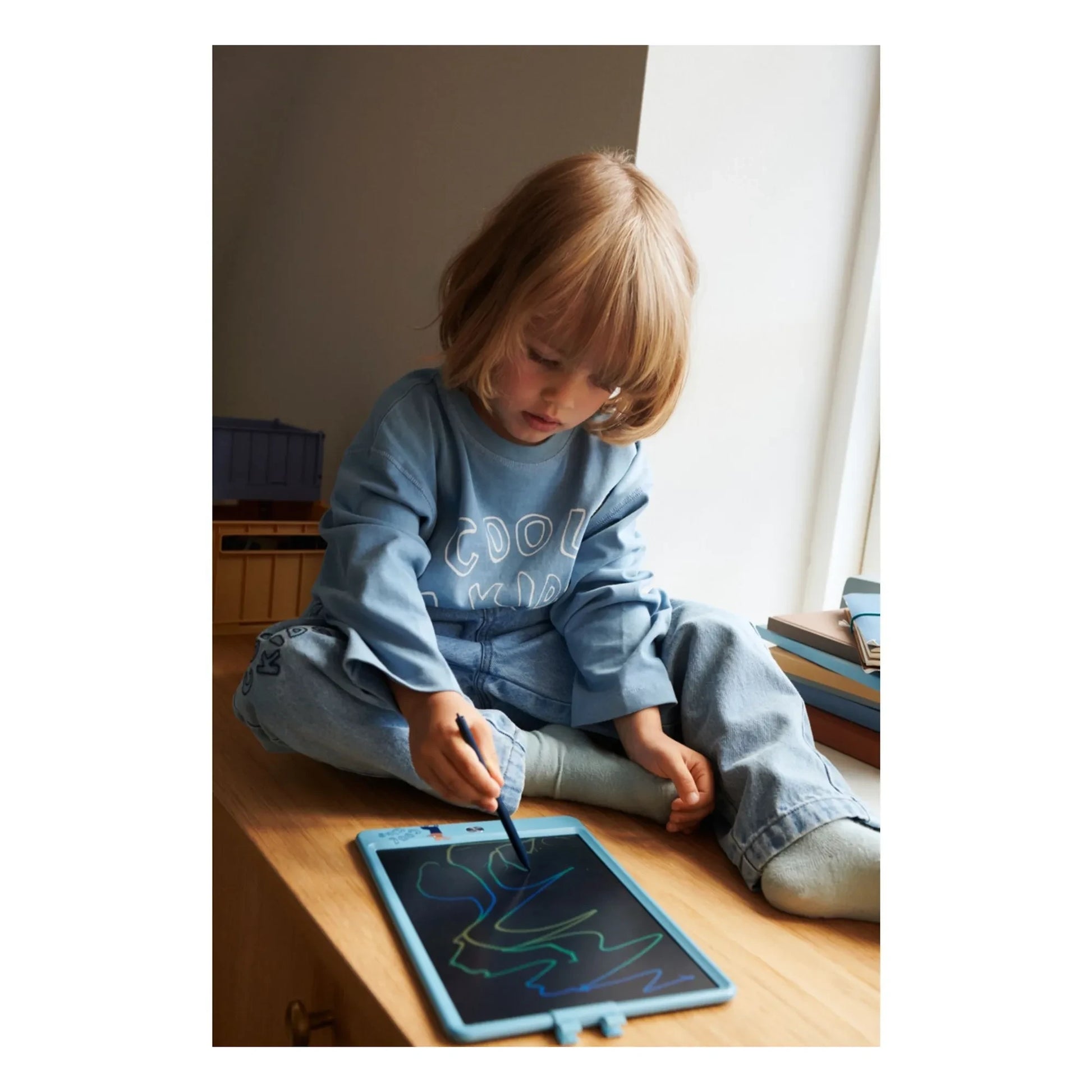 Liewood - Zora magic slate | Tiger/Beach blue