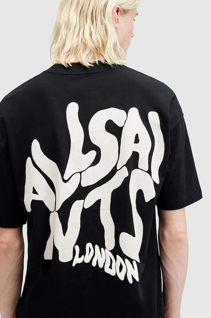 Памучна тениска AllSaints ORLANDO SS